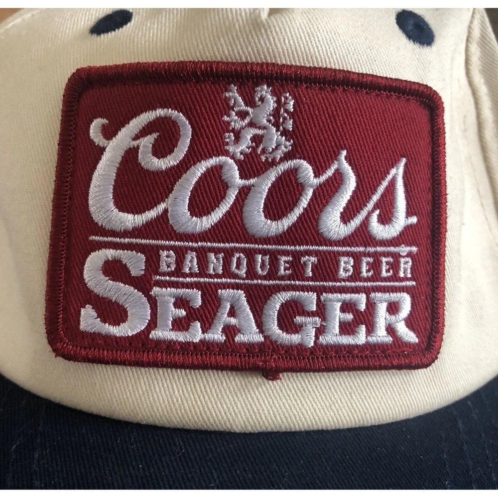 Seager X Coors Banquet Men's Protect Our Protectors Ball Cap Hat One Size Cotton